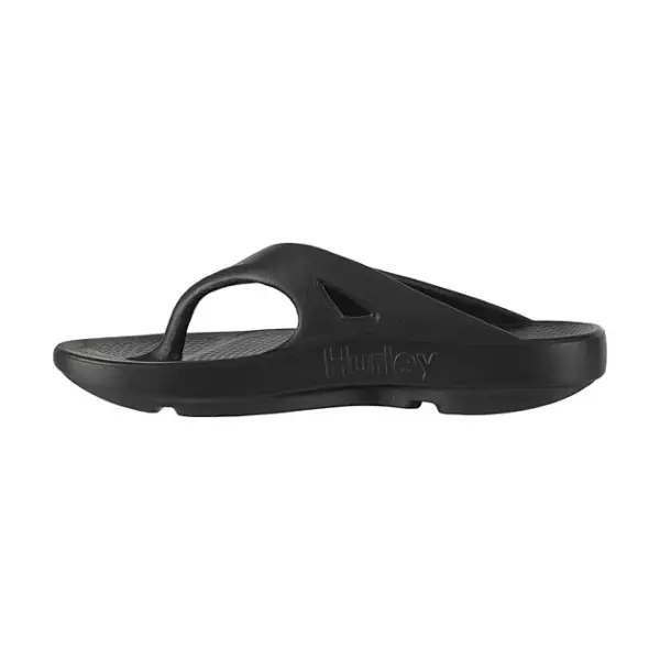 Hurley Men's Injection Flip-Flop Black - Image 3