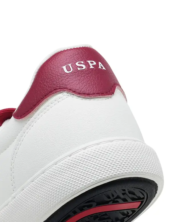 US Polo Assn Men Brand Stripe Santos 3.0 Sneakers - Image 9