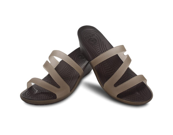 Crocs Carliana Khaki/Espresso - Image 4