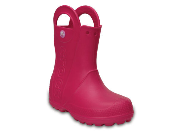 Crocs Handle It Rain Boot Kids Candy Pink - Image 2