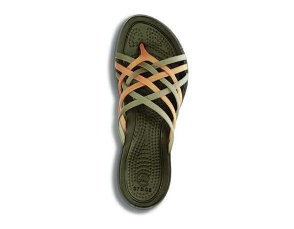 Crocs Huarache Flip-Flop Women Bronze Espresso - Image 4
