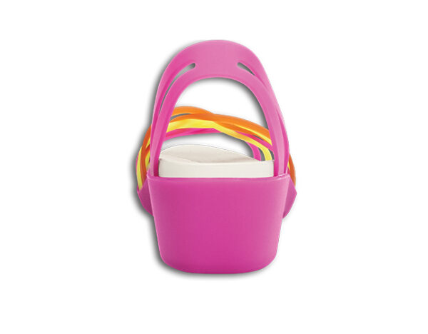 Crocs Huarache Mini Wedge Women Fuchsia/Grapefruit - Image 4