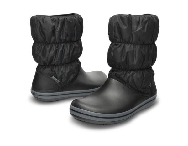 Crocs Winter Puff Boot Women Black/Charcoal - Image 4