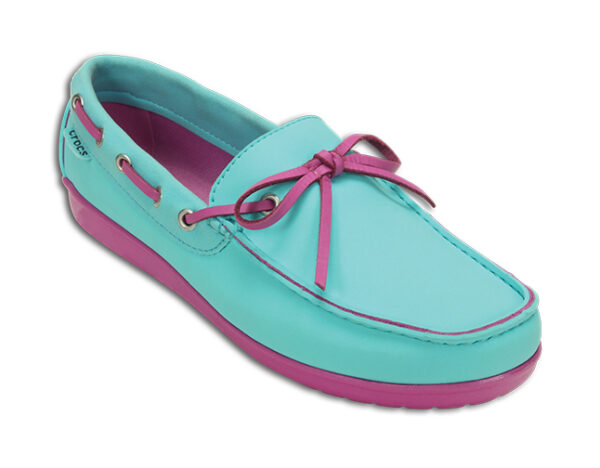 Crocs Wrap ColorLite Loafer Women Pool Wild Orchid - Image 2