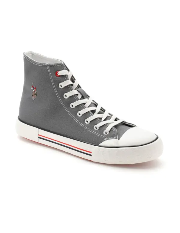 US Polo Men Vlair Grey Classics Sneakers - Image 2