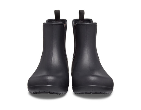 Crocs Freesail Chelsea Boot Women Leopard Black - Image 3