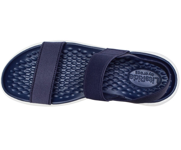 Crocs LiteRide Sandal Women Navy White - Image 4