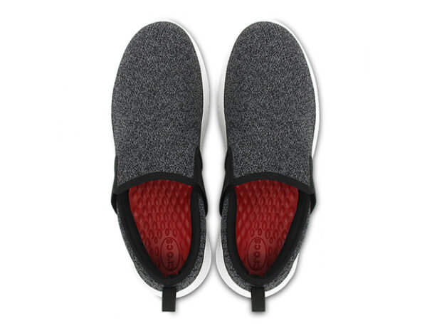 Crocs LiteRide SlipOn Men Black White - Image 3