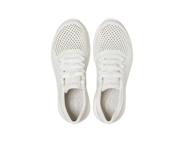 Crocs LiteRide Pacer Unisex Almost White - Image 3