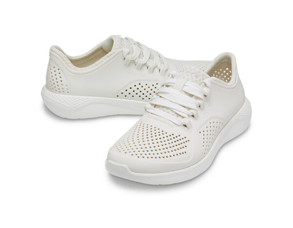 Crocs LiteRide Pacer Unisex Almost White - Image 4