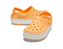 Crocs Crocband Platform Clog Cantaloupe White