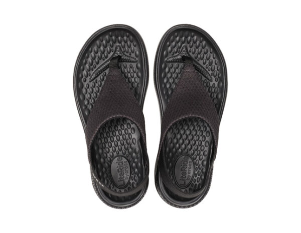 Crocs LiteRide Mesh Flip Women Black Black - Image 3