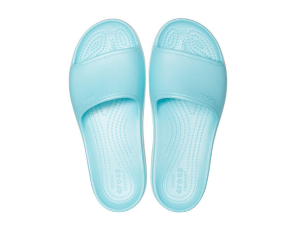 Crocs Crocband Platform Slide Ice Blue Ice Blue - Image 3