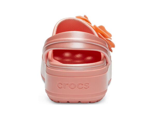 Crocs Crocband Platform Vivid Blooms Clog Melon - Image 4