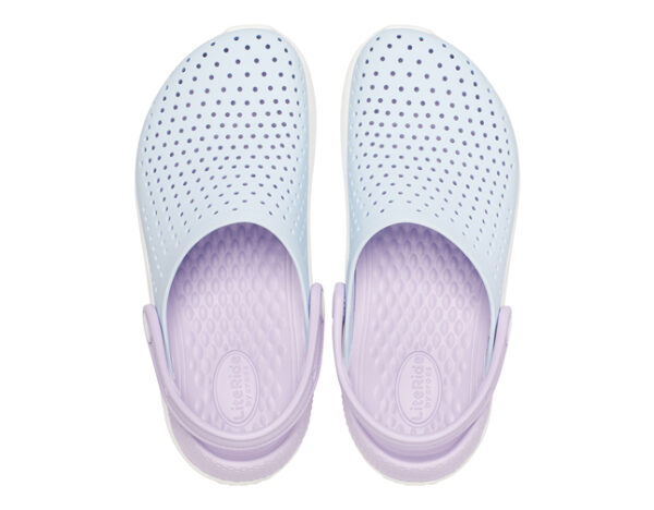 Crocs literide clog kids Mineral Blue White - Image 3