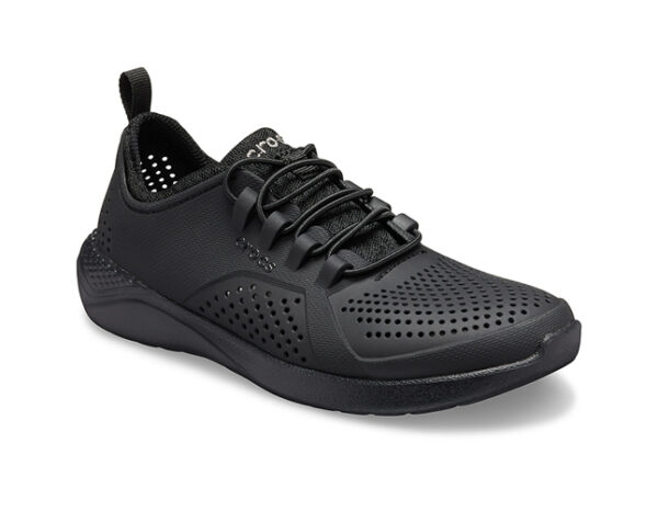 Crocs LiteRide Pacer Kids Black Black - Image 2