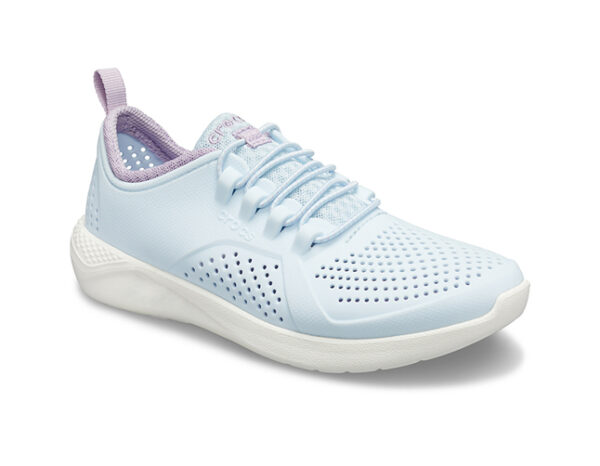 Crocs LiteRide Pacer Kids Mineral Blue White - Image 2