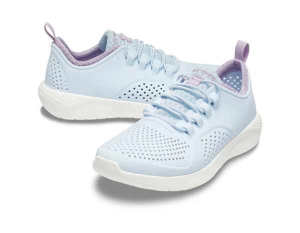 Crocs LiteRide Pacer Women Mineral Blue White - Image 4