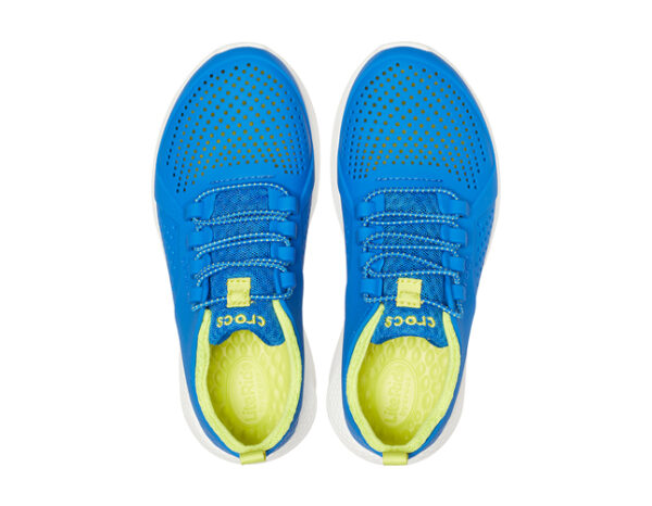 Crocs LiteRide Pacer Kids Bright Cobalt Citrus - Image 3