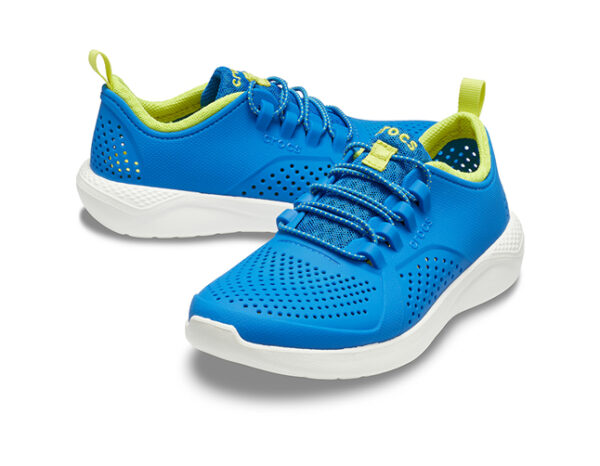 Crocs LiteRide Pacer Kids Bright Cobalt Citrus - Image 4