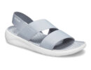 Crocs LiteRide Stretch Sandal Light Grey White