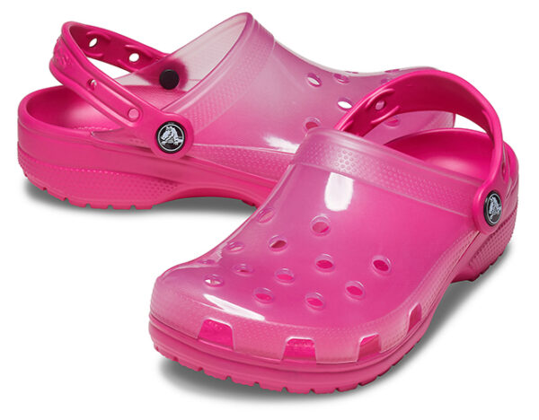 Crocs Classic Translucent Clog Candy Pink - Image 4