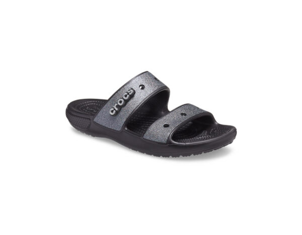 Crocs Classic Glitter II Sandal BLACK - Image 2