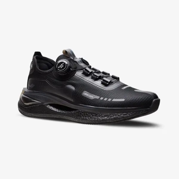 Lescon Scrool 2 A-Shock Foam Unisex Sports Shoes Black - Image 3
