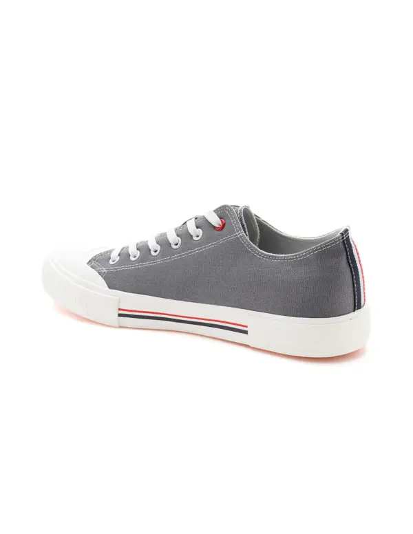 US Polo Men Drew Grey Classics Sneakers - Image 4