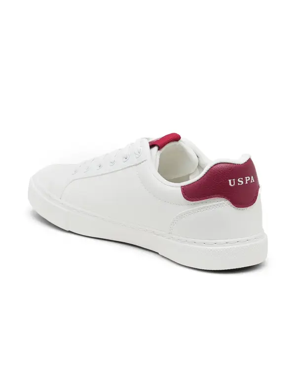 US Polo Assn Men Brand Stripe Santos 3.0 Sneakers - Image 4