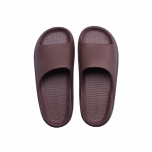 Pull&Bear Rubberized chunky Slide Brown