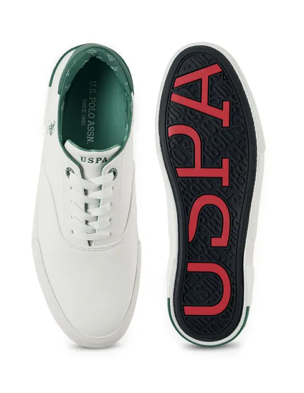 US Polo Men Solid Erland 2.0 Sneakers - Image 5