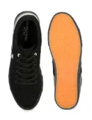 US Polo Men Contrast Stripe Canvas Clarkin Sneakers Black