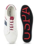 US Polo Assn Men Brand Stripe Santos 3.0 Sneakers