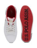 US Polo ASSN Unisex Round Toe Logo Aubrey 2.0 Sneakers