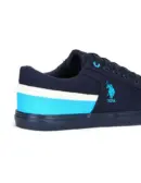 US Polo Contrast Stripe Canvas Clarkin Sneakers