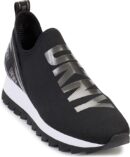 DKNY Women's Sneaker, Black Abbi