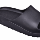 Pull&Bear Rubberized chunky slide Black