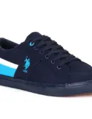 US Polo Contrast Stripe Canvas Clarkin Sneakers