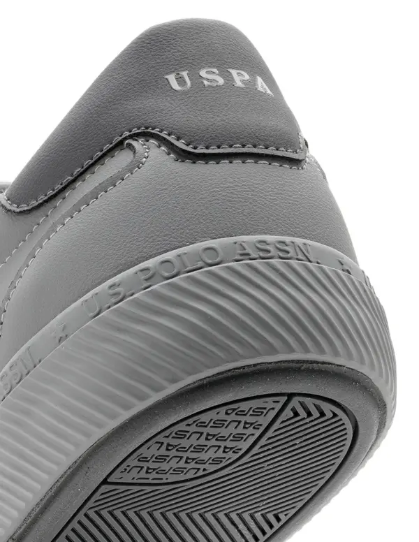 US Polo Men Drew Grey Classics Sneakers - Image 8