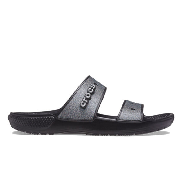 Crocs Classic Glitter II Sandal BLACK