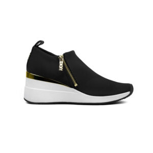 DKNY Palma Knit Wedge Black