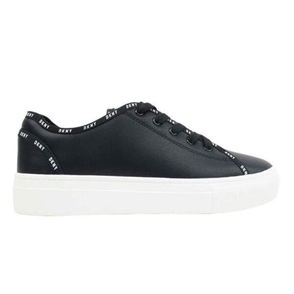 DKNY Black Logo Trim Sneaker