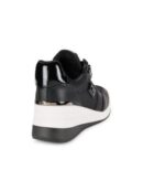 DKNY Pixie  Kai Wedge Heel Sneakers Black