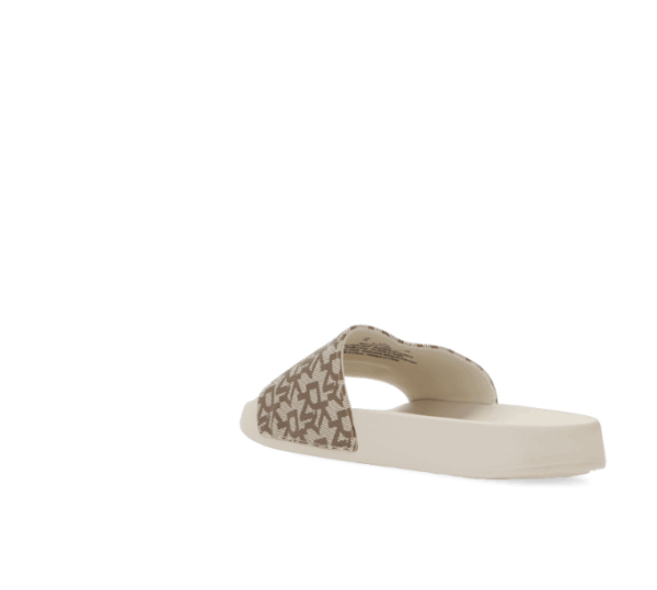 DKNY Synthetic Platform Slides White - Image 5