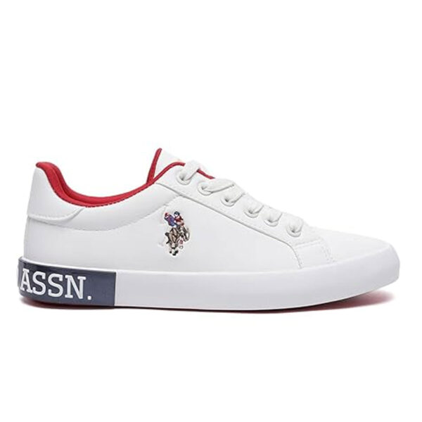 US Polo ASSN Unisex Round Toe Logo Aubrey 2.0 Sneakers