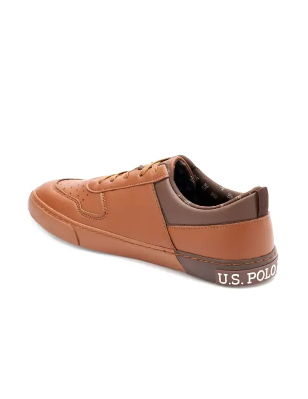 U.S. Polo Assn. Men Lace Up Clanal Sneakers - Image 4