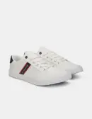 U.S. Polo Assn. Men Low Top Brand Stripe Gaiman Sneakers