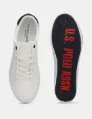 U.S. Polo Assn. Men Low Top Brand Stripe Gaiman Sneakers