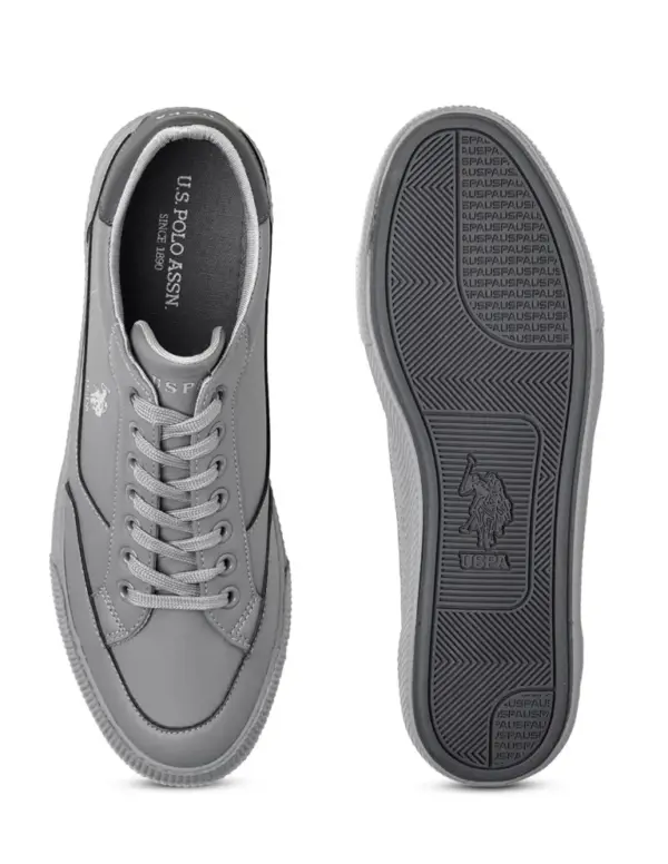 U.S. Polo Assn. Men Round Toe Lace Up Olivier Sneakers - Image 5